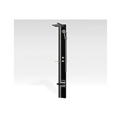 Colonne de douche hydromassante NOVELLINI LINE 1 noir 215 cm pas cher