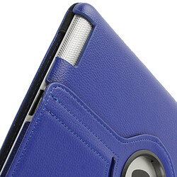 Wewoo Smart Cover Housse Étui en cuir rotatif à 360 degrés avec fonction veille / réveil et support pour nouvel iPad (iPad 3), bleu saphir pas cher