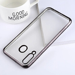 Wewoo Coque Souple Ultra-mince étui de protection arrière en TPU de galvanoplastie pour Galaxy M30 Noir