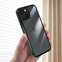 Avis Avizar Coque pour iPhone 15 Plus Rigide Contour Souple Antichoc Série Solid Frame Noir