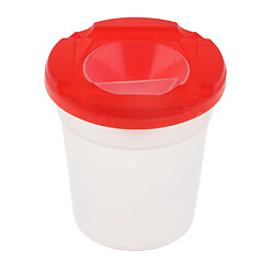 Avis Tasse de pinceau en plastique transparente