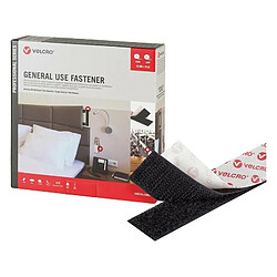 Fp Bande Velcro Fixation à usage général VELCRO 20mm x 25m noir