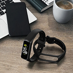 INF Bracelet de montre pour Samsung Galaxy Fit 2 SM-R220 TPE Noir