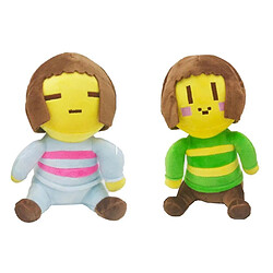 Universal 2pcs 20cm Undertale Chara Frisk Flux Pold Toy Doll