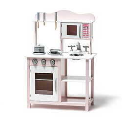 Ataa Cuisine pour enfants en bois avec accessoires Couleur Rose