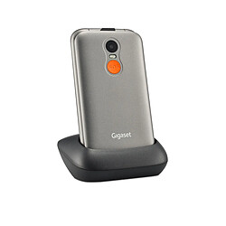 Gigaset GL590 7,11 cm (2.8') 113 g Argent Téléphone pour seniors