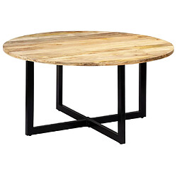 vidaXL Table de salle à manger 150x73 cm Bois de manguier solide