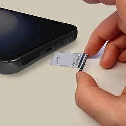 Avis Avizar Tiroir Carte SIM de Remplacement pour Samsung S23 et S23 Plus Noir Phantom