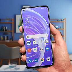 Avizar Film Écran Oppo A73 5G Verre Trempé 9H Biseauté Anti-traces Transparent pas cher