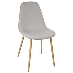 Atmosphera, Createur D'Interieur Chaise design scandinave Roka - Gris clair