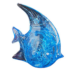 Acheter 3D diy cristal puzzle enfants kid éducation éducative jouet poisson bleu