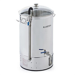 Acheter Klarstein Kit de brassage de bière maison cuve à maîche 2500W inox Klarstein