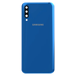 Samsung Vitre arrière pour Samsung Galaxy A50 Original Service Pack Bleu