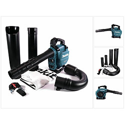 Makita DUB 363 ZV Aspirateur Souffleur sans fil 36 V ( 2x 18 V ) Brushless + Kit d'aspiration - sans batterie, sans chargeur