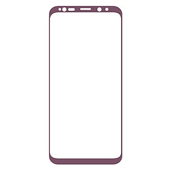 Wewoo Film protecteur de protection écran ultra-fin en polyuréthane à plat en soie pour Galaxy S9 Violet