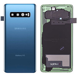 Cache batterie Samsung Galaxy S10 Façade arrière Original Samsung bleu