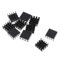 10x Dissipateur De Chaleur, Dissipateur De Chaleur Pour Le Refroidissement, Carte Graphique GPU CPU CPU (14mmx14mmx7mm)