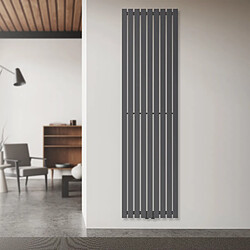 LuxeBath Stella Radiateur design Panneau radiateur 48x180cm Anthracite