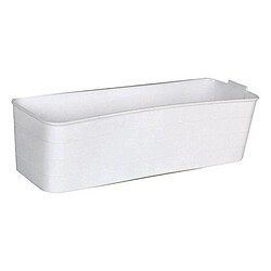 Totalcadeau Organisateur de tiroir triangulaire plastique blanc Mesure - 27 x 9 x 7 pas cher