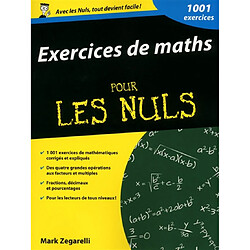 Exercices de maths pour les nuls