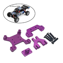 Pièce De Mise à Niveau De Jeu De Tour De Choc Avant Et Arrière Pour Voiture Télécommandée 1/12 Wltoys Violet pas cher