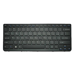 Clavier pour SONY Vaio E14 SVE14 SVE141 SVE14111ELW Anglais Pièces de Recharge Cadeau Idéal Clavier Noir pas cher