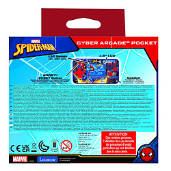 Avis Lexibook Mini Console de jeux portable couleur Spiderman Cyber Arcade Pocket