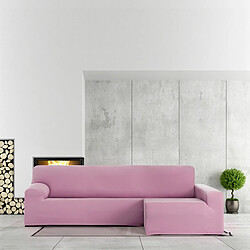 Avis Housse pour chaise longue accoudoir long droit Eysa BRONX Rose 170 x 110 x 310 cm