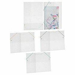 Pincello Dossier de Portefeuilles Transparent (1 x 26 x 35,5 cm) (12 Unités)