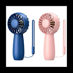 Avis Pack de 2 Ventilateurs Portables Mini Ventilateur Rechargeable, Ventilateur Portatif Ventilateur Personnel avec Ventilateur à 3 Vitesses pour la Maison, le Bureau et les Voyages