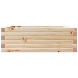 Acheter vidaXL Jardinière 70x70x23 cm bois de pin massif