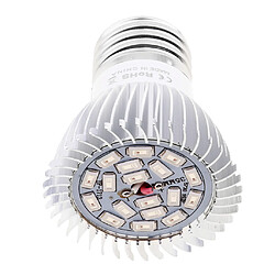 Plante led grandir ampoule pour serre hydroponique e27 18w rouge et bleu