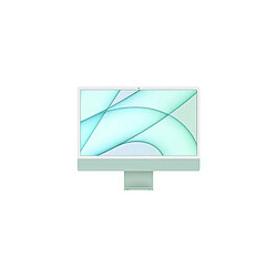 Apple iMac 24" 256 Go SSD 8 Go RAM Puce M1 CPU 8 cœurs GPU 8 cœurs Vert Nouveau