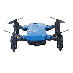 rc quadcopter professional hd drone repliable appareil photo 0.3mp bleu pas cher