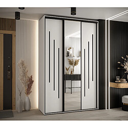 Abiks Meble Armoire DAVOS 9 À Portes Coulissantes 235,2/150/60 3 Portes