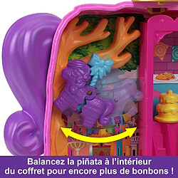 Acheter Mattel Polly Pocket - Coffret Piñata en folie avec 2 mini-figurines et 14 accessoires