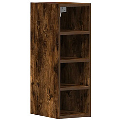 vidaXL Armoire suspendue chêne fumé 20x29,5x60 cm bois d'ingénierie