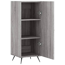 Acheter vidaXL Buffet Sonoma gris 34,5x34x90 cm Bois d'ingénierie