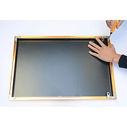 Cintres Pour Photo, 200 Pièces - Renfort De Coin En Métal - Support Plat / Attaches Pour Cadre Photo / Image Avec Vis