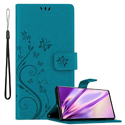 Cadorabo Coque Samsung Galaxy NOTE 10 Etui en Bleu