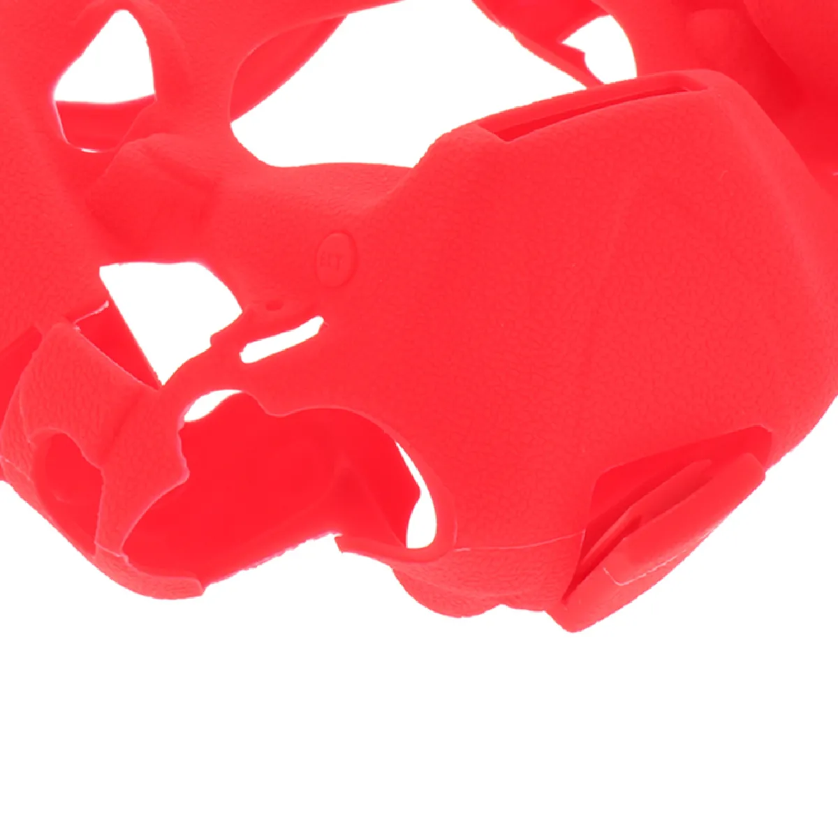 Avis Coque de protection en silicone pour coque Nikon D500. rouge