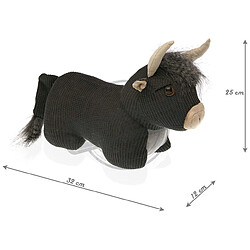 Versa Cale-porte en tissu vache 32 cm