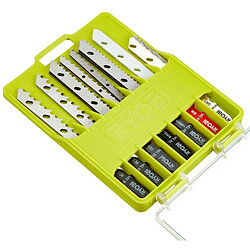 Lame de couteau Ryobi RAK10JSBMP Scie sauteuse 10 Pièces