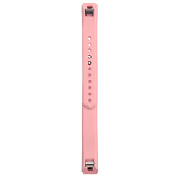 Wewoo Bracelet rose pour Watchband Alta Watch en silicone à texture oblique, grande taille, longueur: environ 22cm pas cher