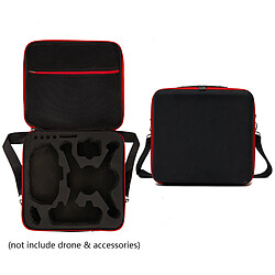 Avis Sac à Bandoulière Carry Case Valise Pour DJI FPV Drone Black Inside