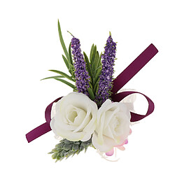 fleur poignet mariage bal de promo Corsage