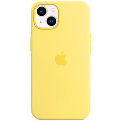 Apple Coque en silicone MagSafe pour iPhone 13 - Lemon Zest