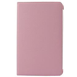 Wewoo Housse Étui rose pour Samsung Galaxy Tab 2 10.1 / P5100 360 degrés Rotatif Litchi Texture en cuir avec support