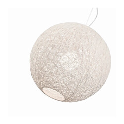 Ideal Lux Suspension Blanche BASKET 1 ampoule Diamètre 36 Cm