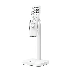 Yonis Microphone USB Anti-Bruit Pour PC Blanc